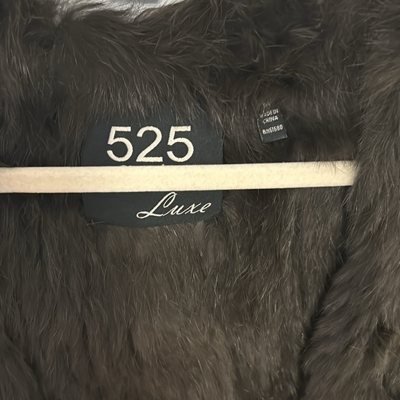 Rabbit fur vest - Picture 2 of 3